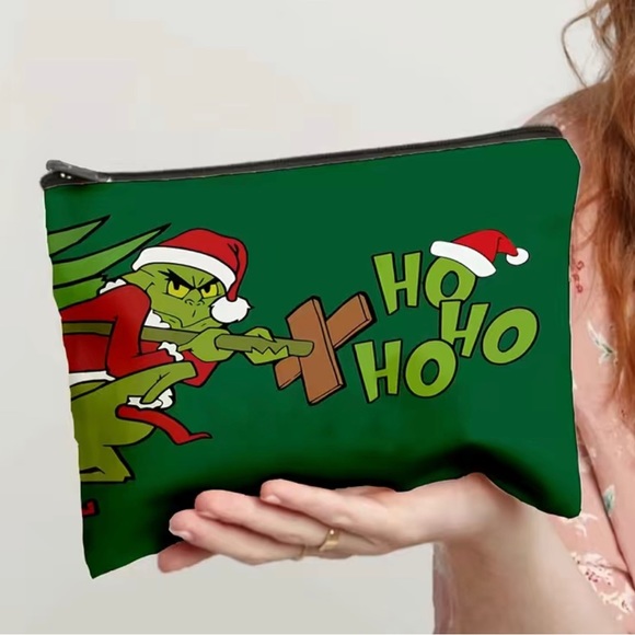 Dr. Seuss Handbags - Grinch cosmetic bag